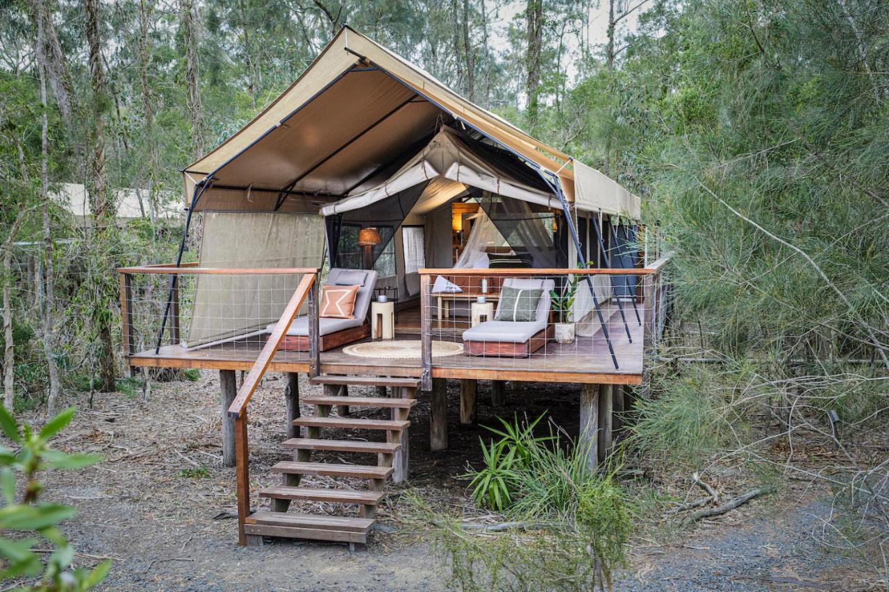 Paperbark Camp Otel Woollamia Dış mekan fotoğraf